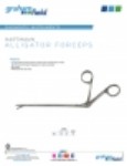 Product Sheet - Hartmann Alligator Forceps
